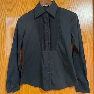G2000 Black Lace Detail Shirt